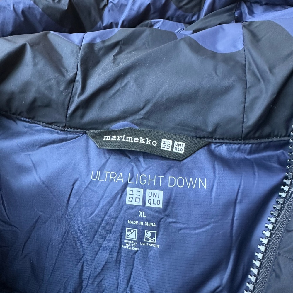 Uniqlo x Marimekko Ultralight Down Cocoon Parka NWOT - Picture 7 of 12